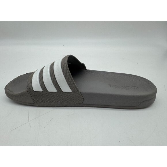 Adidas Mens  Adilette Shower Slides Slipper Size 8 Gray Slip On Cushioned Casual - Picture 12 of 16